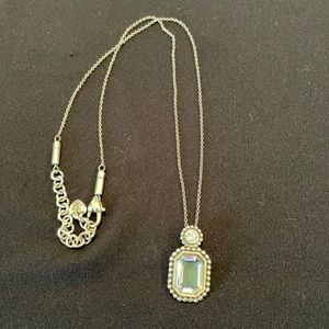 Brighton Emerald Cut Crystal Necklace